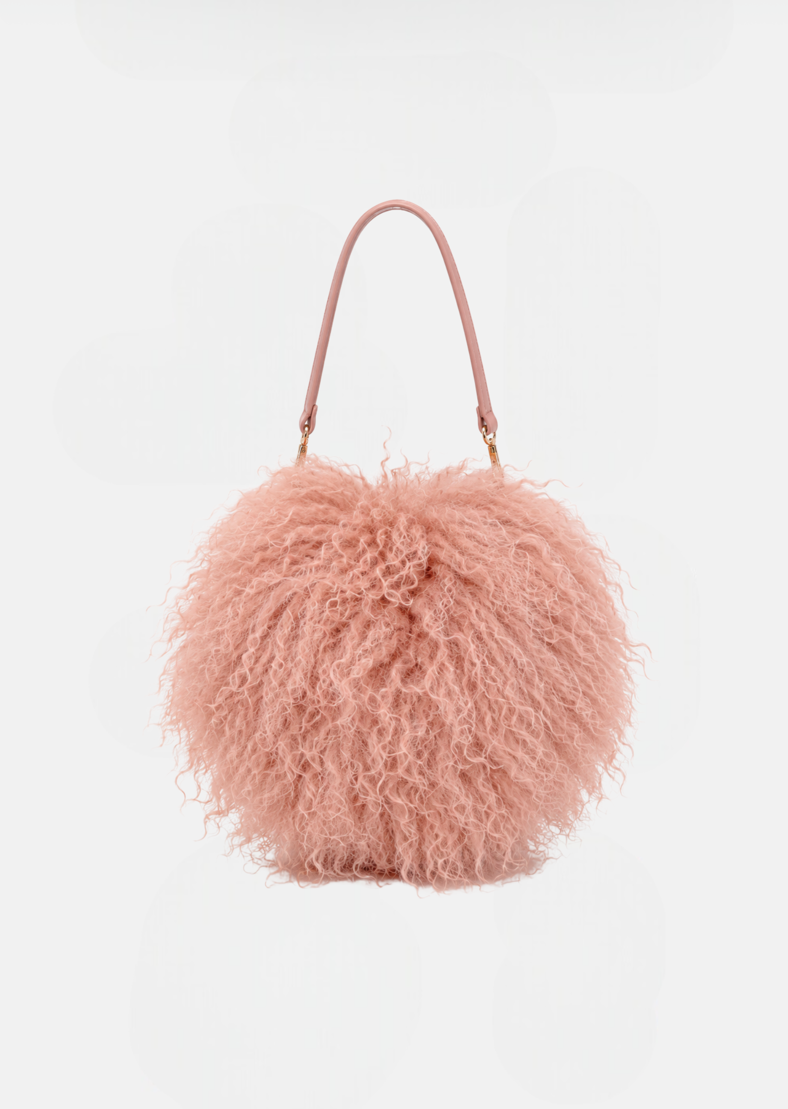 Pombag with leather strap