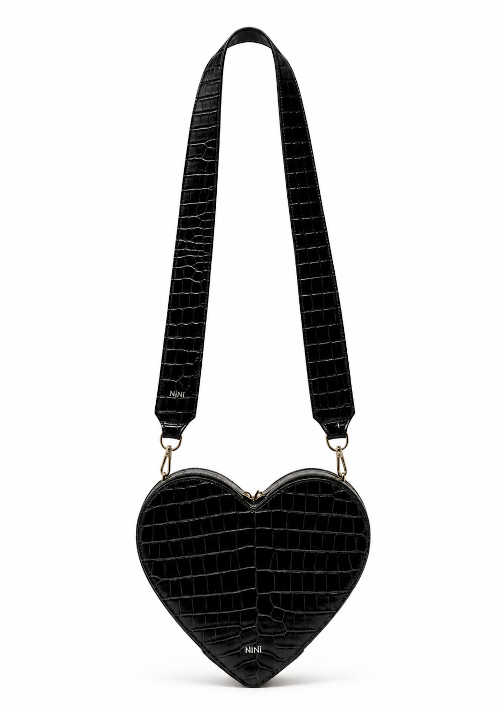 Croco Emboss Love Bag
