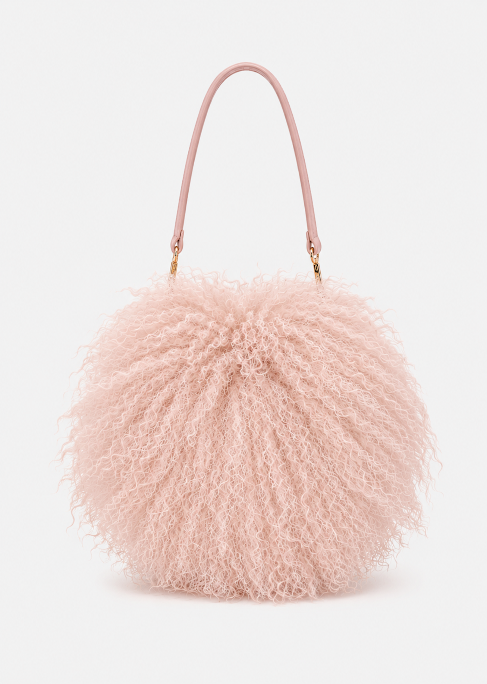 Pombag with leather strap