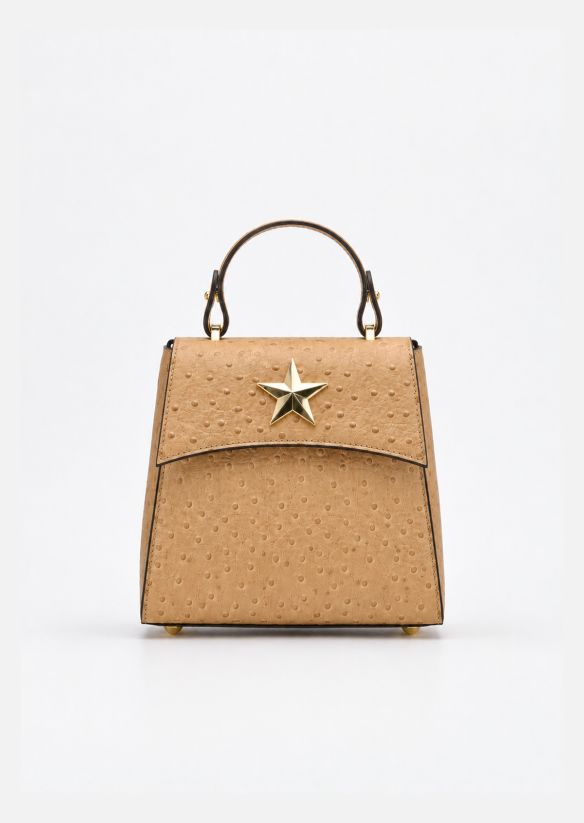 Ostrich Star Curve Mini Bag