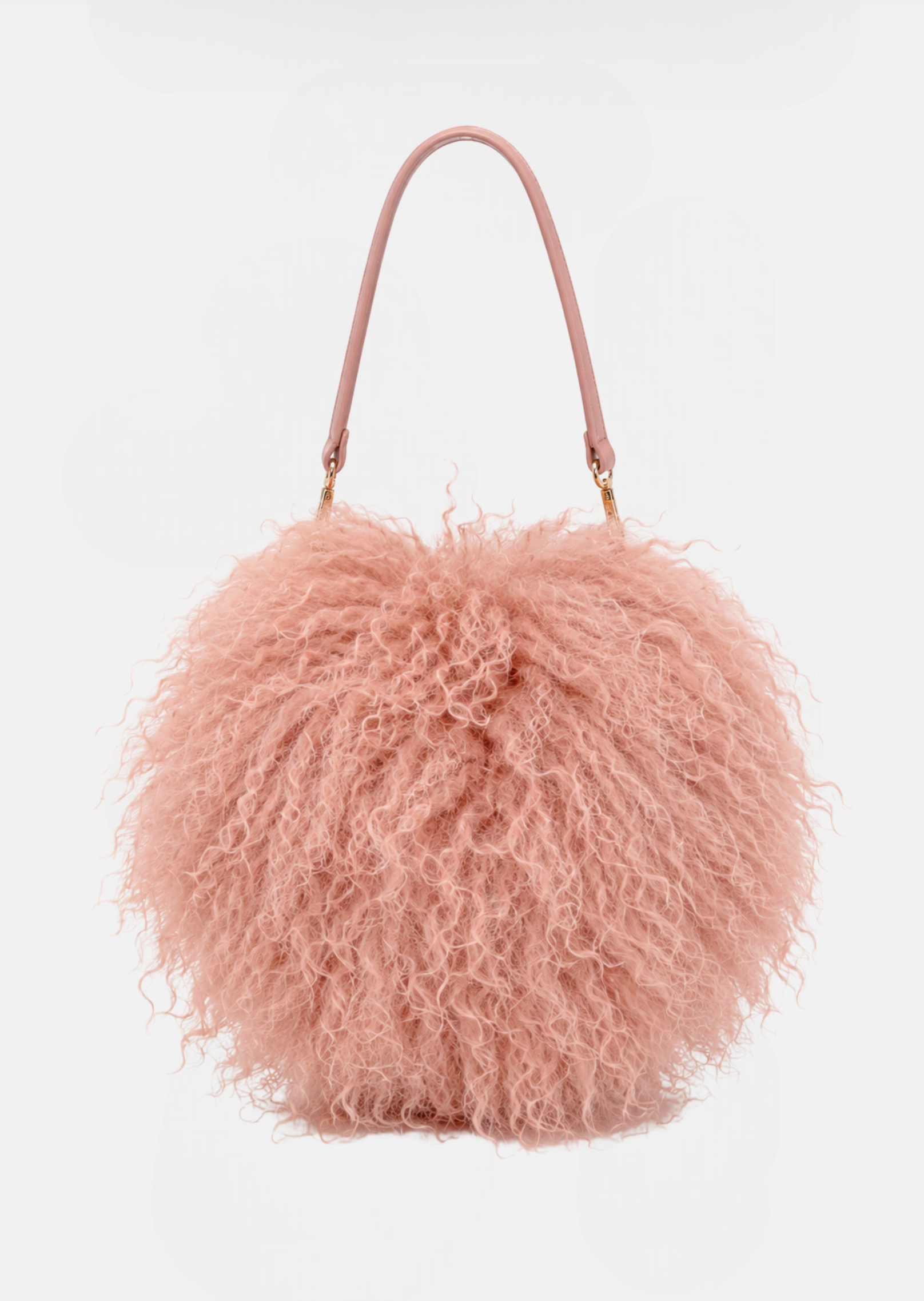 Pombag with leather strap