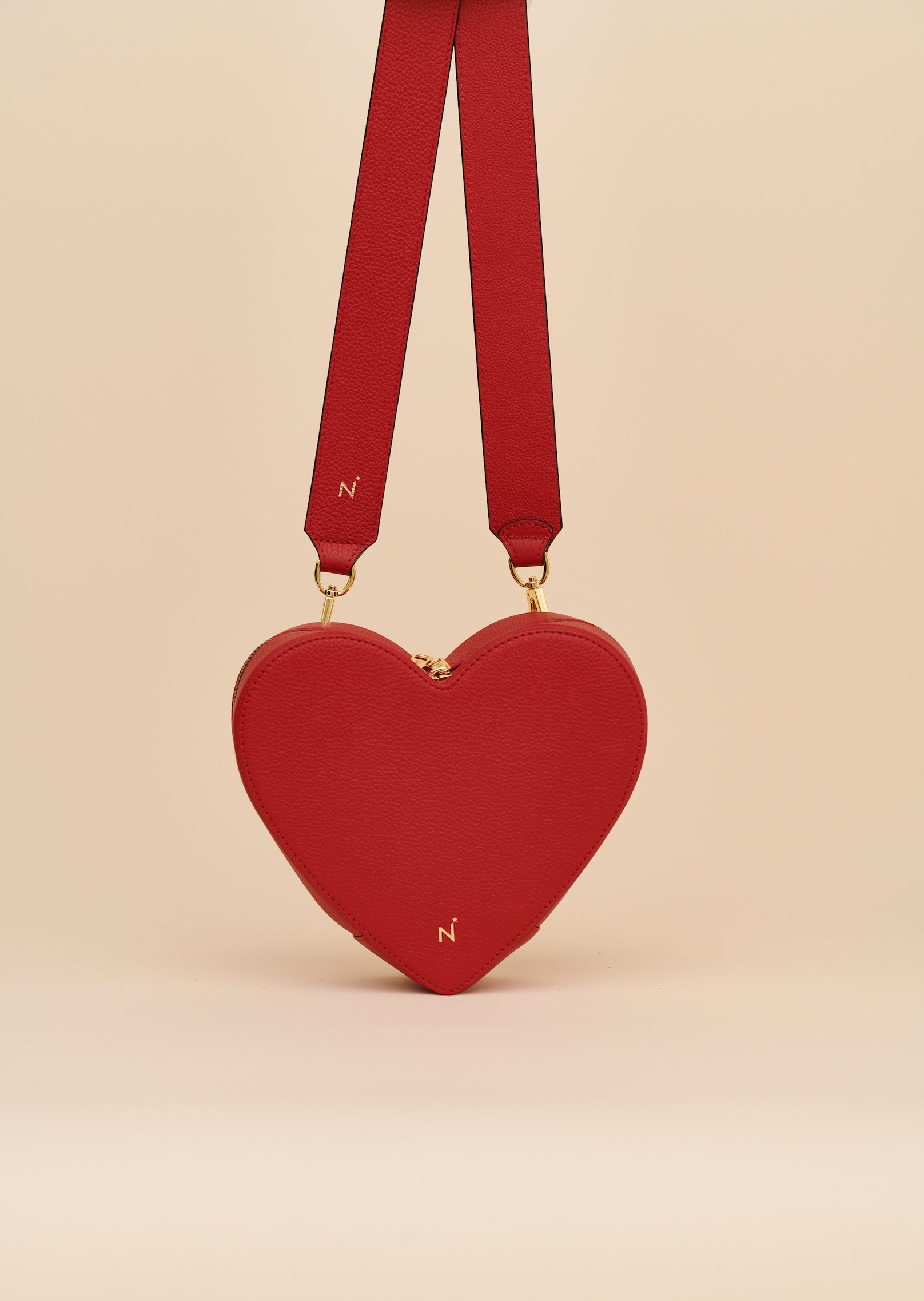 Red discount heart bag