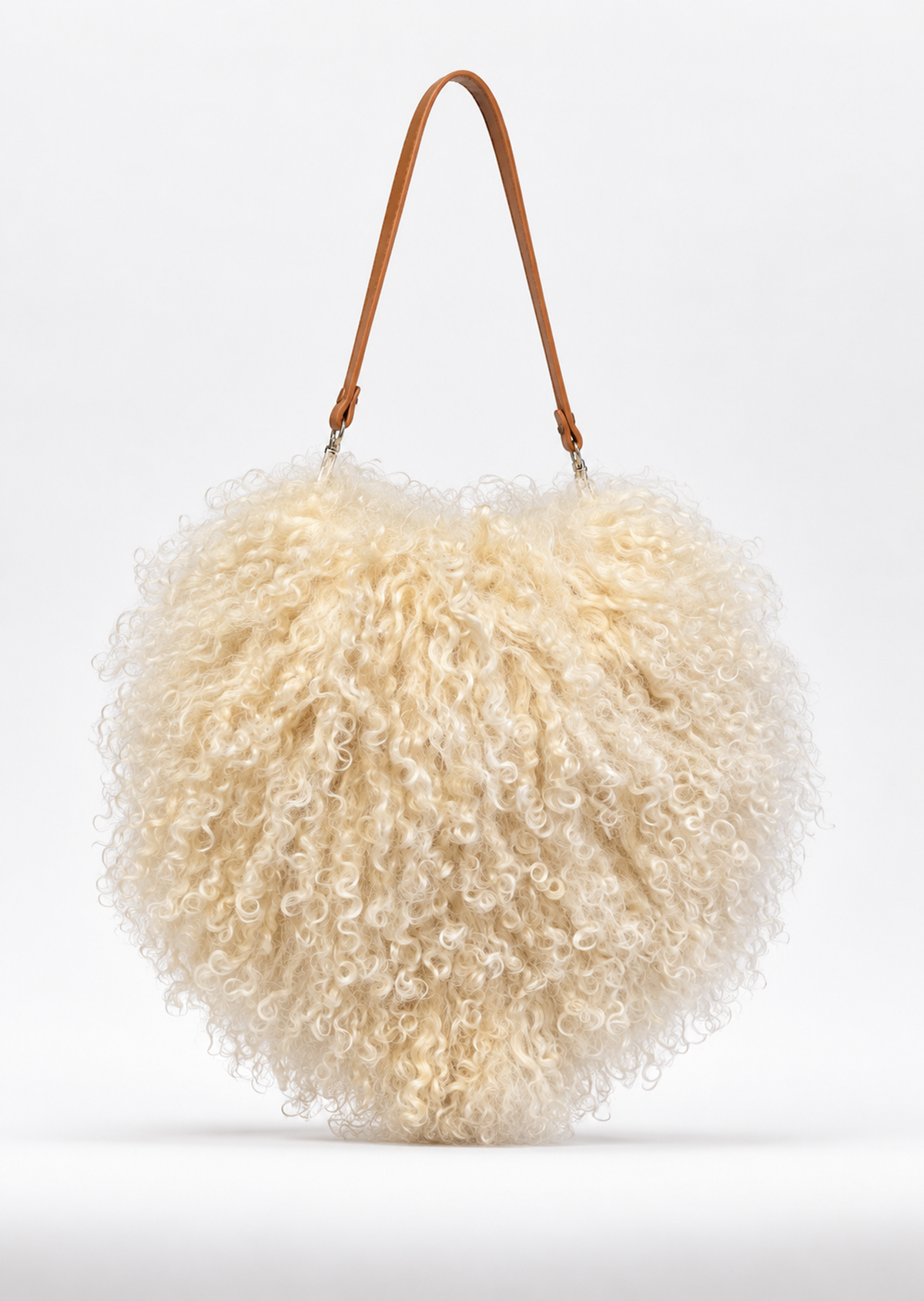 Pombag with leather strap