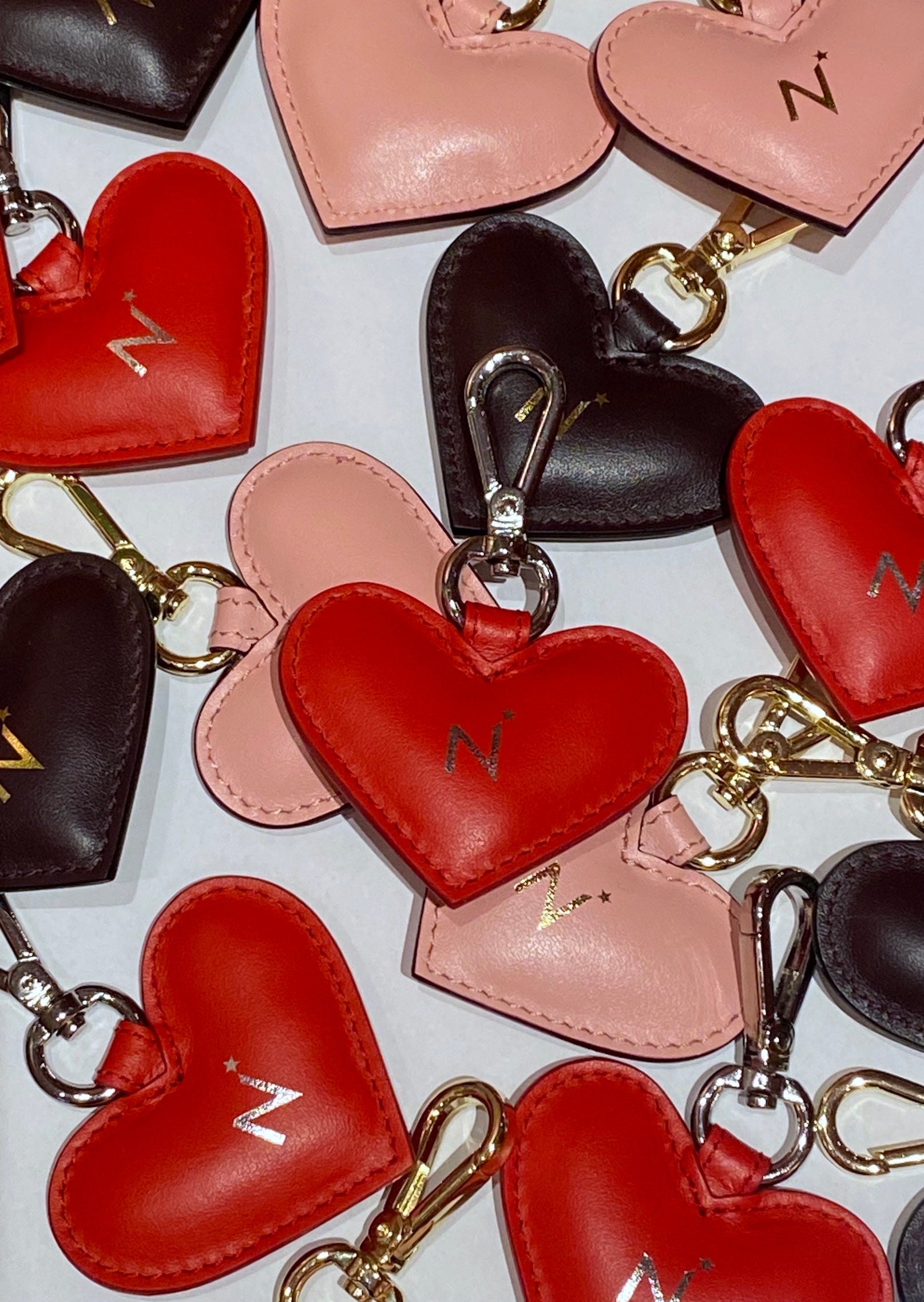 N★ Heart Key Chain