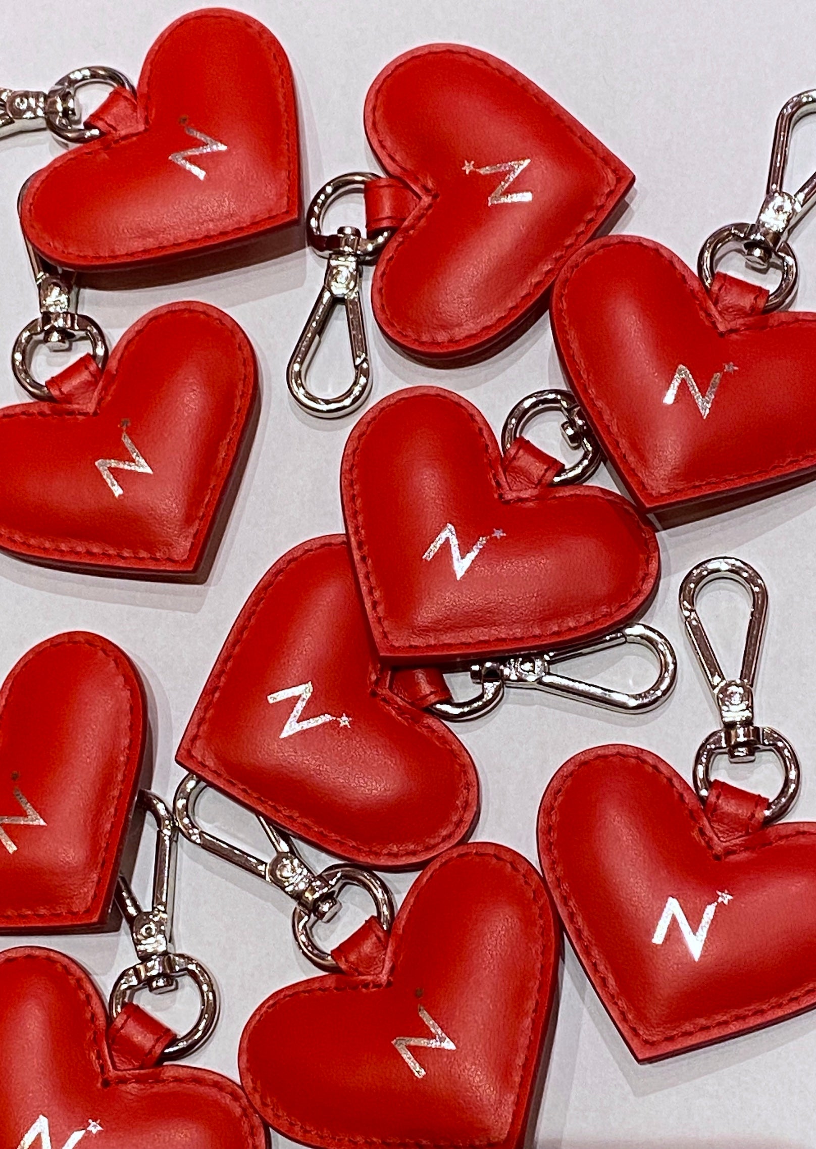 N★ Heart Key Chain